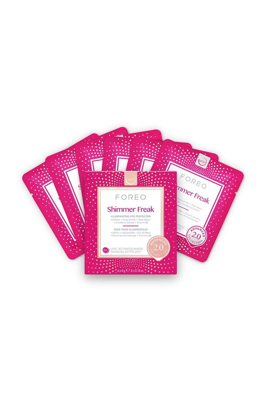 FOREO Ufo ενεργή μάσκα λάμψης UFO Masks Shimmer Freak 2.0 6-pack - Pepit.gr