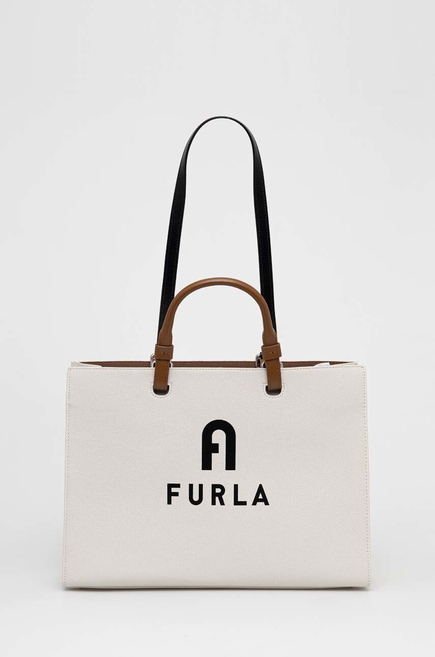 Furla δερμάτινη τσάντα varsity - Pepit.gr