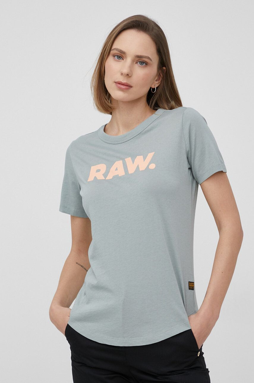 G-Star Raw Βαμβακερό μπλουζάκι - Pepit.gr