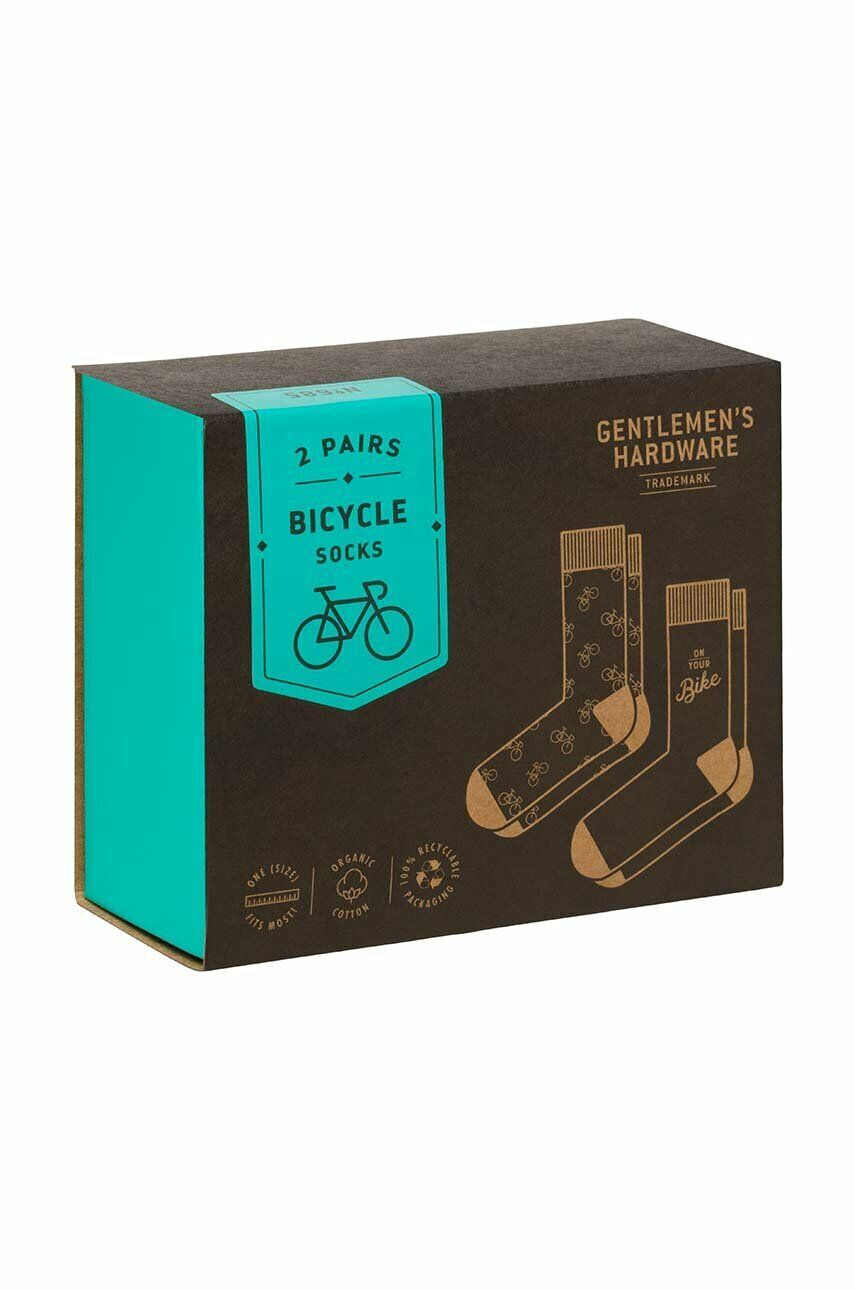 Gentlemen's Hardware Βαμβακερές κάλτσες Gentelmen's Hardware Bike 2-pack - Pepit.gr