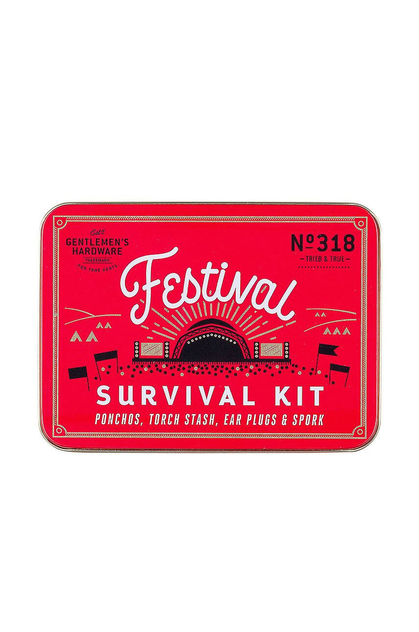 Gentlemen's Hardware Gentelmen's Hardware κιτ φεστιβάλ Festival Survival Kit - Pepit.gr