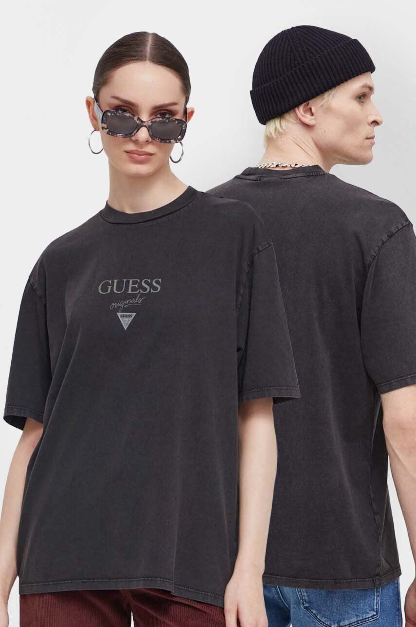 Guess Originals Βαμβακερό μπλουζάκι - Pepit.gr