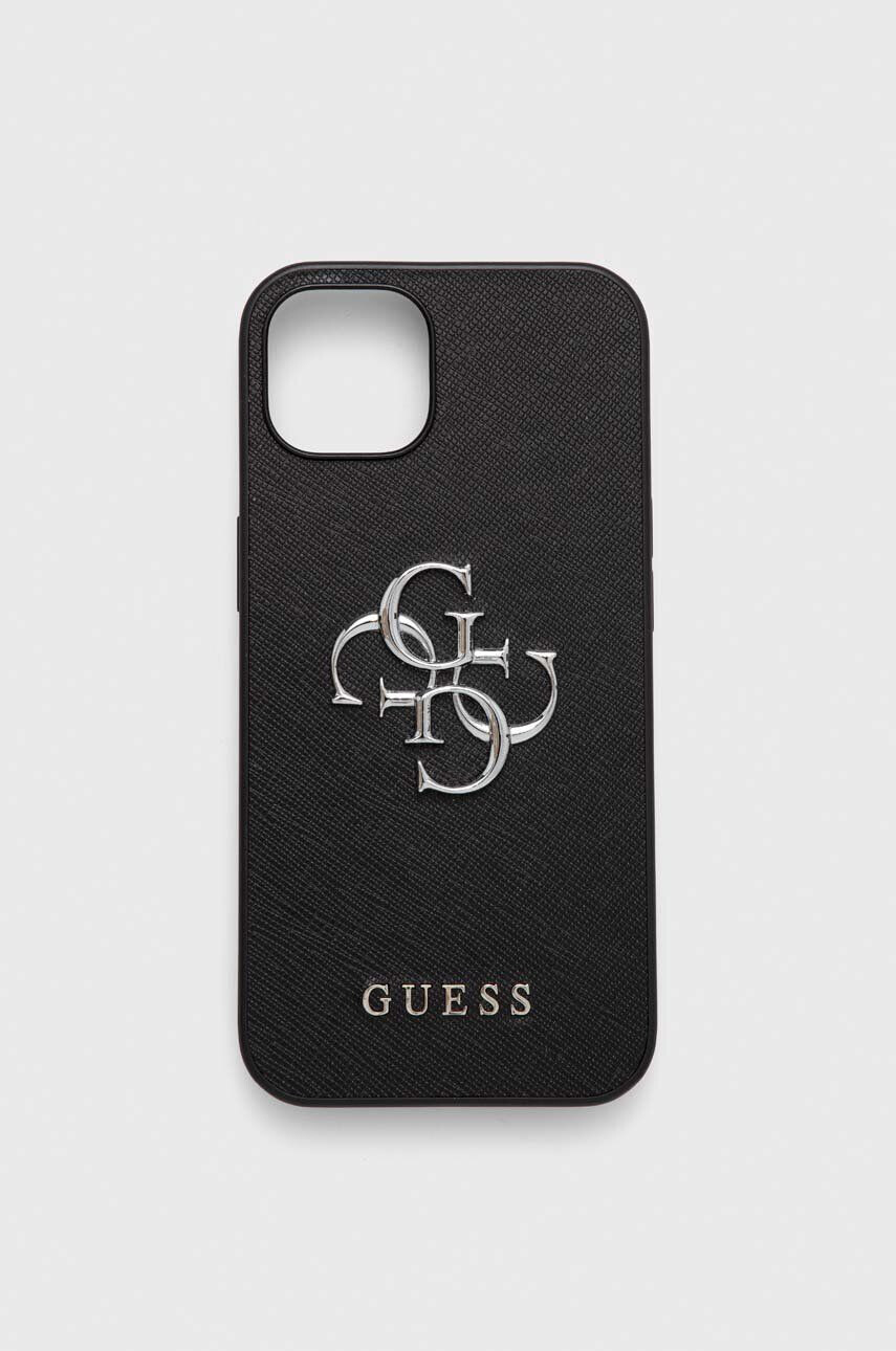 Guess Θήκη κινητού Iphone 13 61" χρώμα: γκρι - Pepit.gr