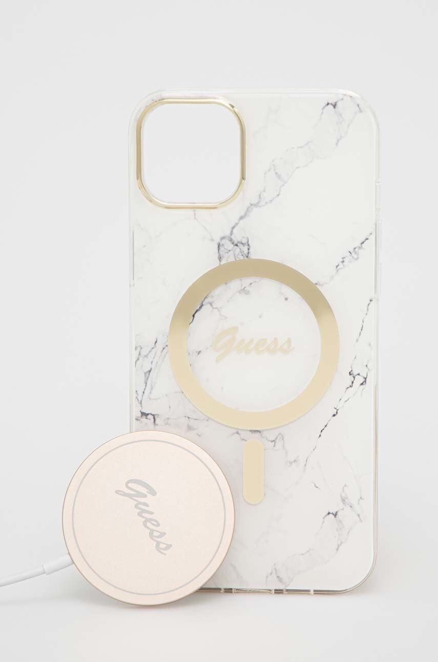 Guess Θήκη τηλεφώνου και φορτιστής iPhone 14 Plus 67'' - Pepit.gr