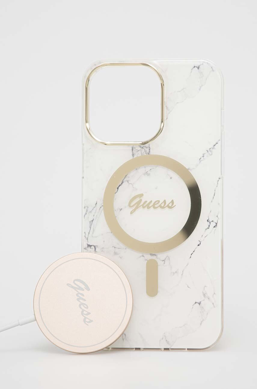 Guess Θήκη τηλεφώνου και φορτιστής iPhone 14 Pro Max 67'' - Pepit.gr