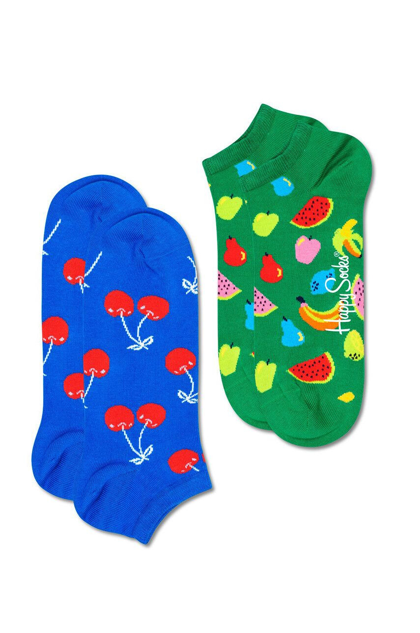 Happy Socks Κάλτσες Fruit Low (2-pack) - Pepit.gr