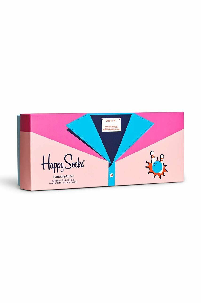 Happy Socks Κάλτσες Go Bowlings 4-pack - Pepit.gr