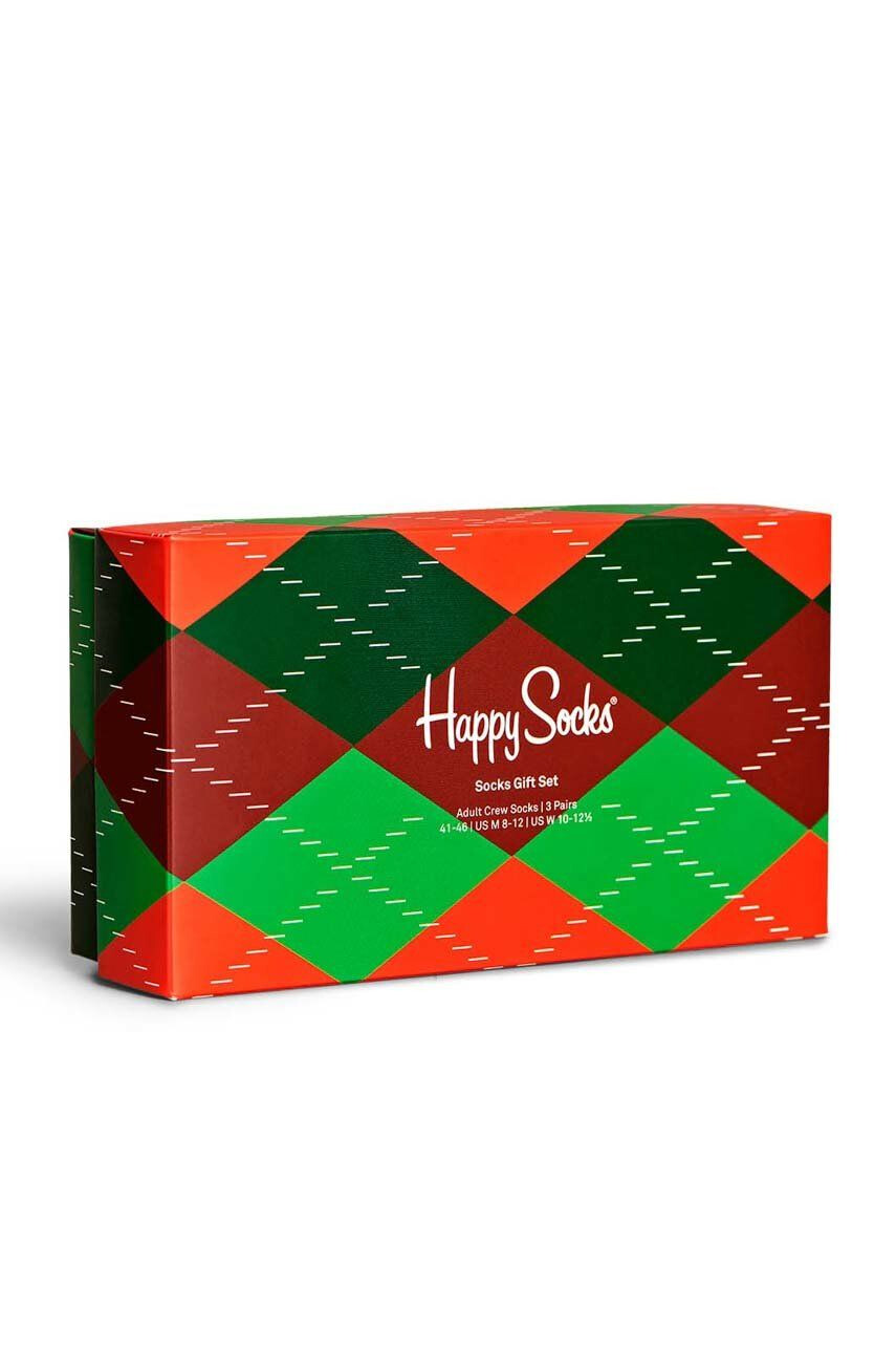 Happy Socks Κάλτσες Holiday Classics 3-pack - Pepit.gr