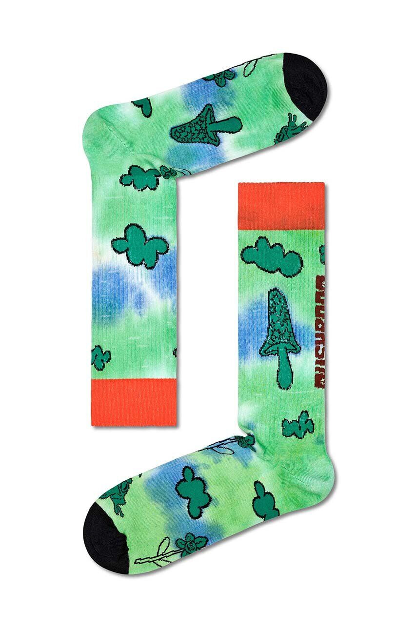 Happy Socks Κάλτσες Make Room For Shroom Crew Sock - Pepit.gr