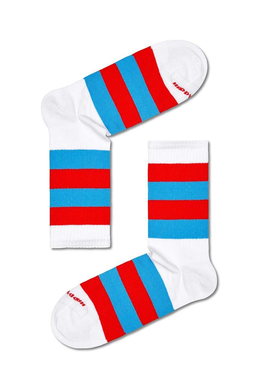 Happy Socks Κάλτσες Stripe It 3/4 Crew Sock - Pepit.gr