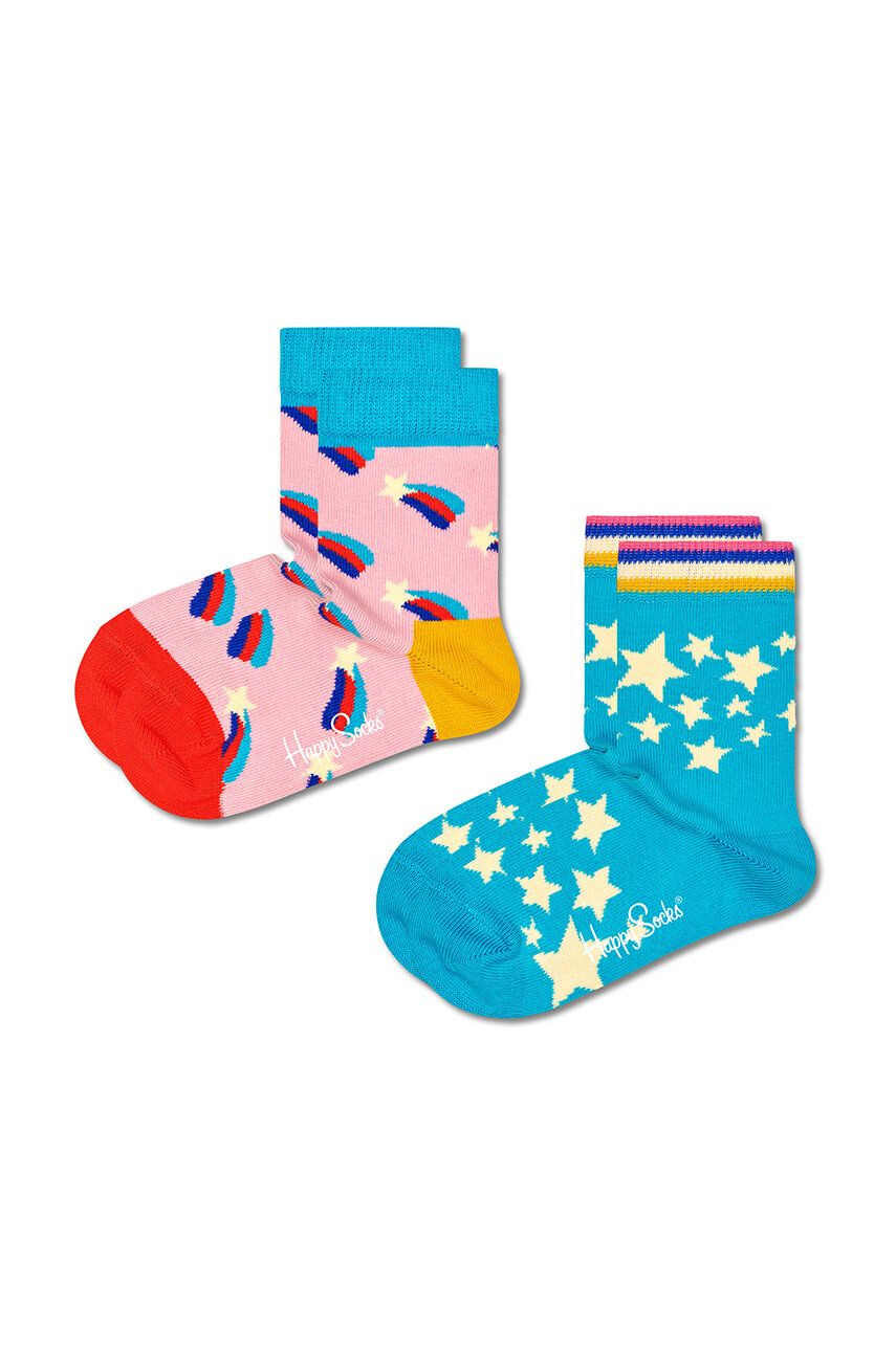 Happy Socks Παιδικές κάλτσες 2-pack - Pepit.gr