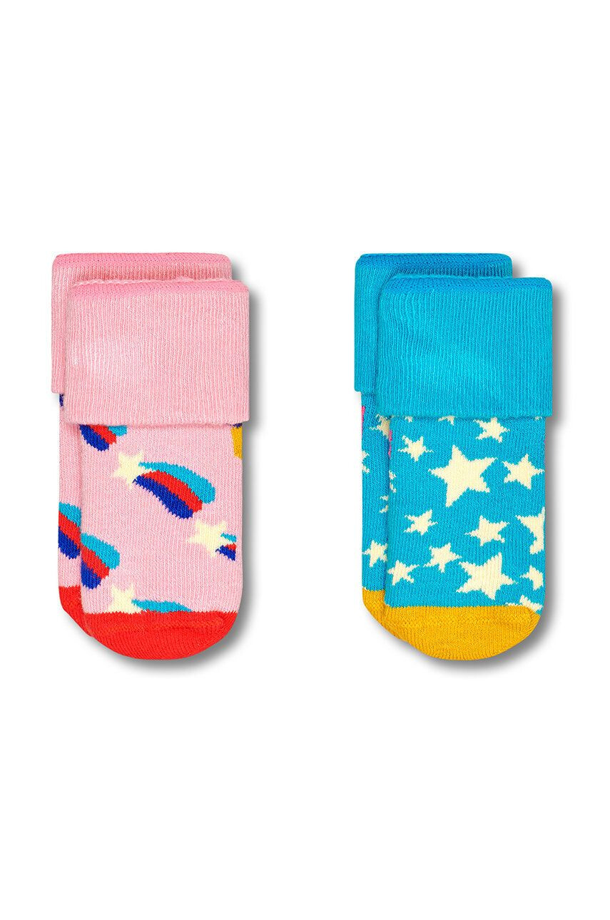 Happy Socks Παιδικές κάλτσες 2-pack - Pepit.gr