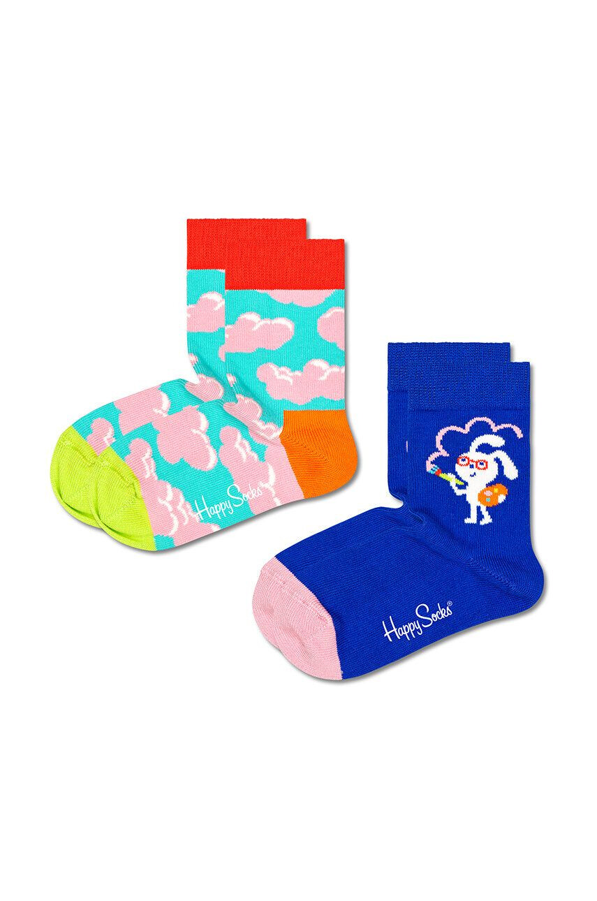 Happy Socks Παιδικές κάλτσες 2-pack - Pepit.gr