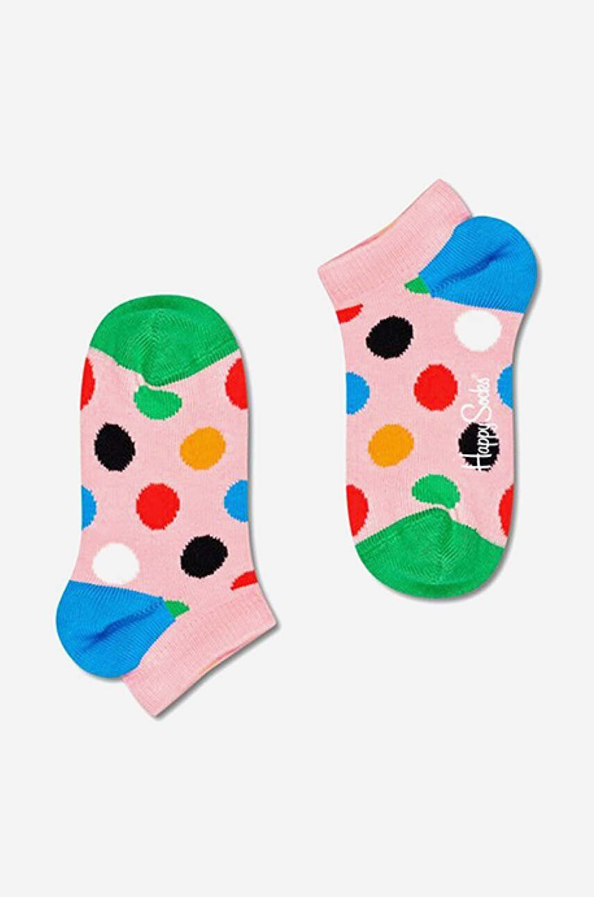 Happy Socks Παιδικές κάλτσες Big Dot Low χρώμα: ροζ - Pepit.gr