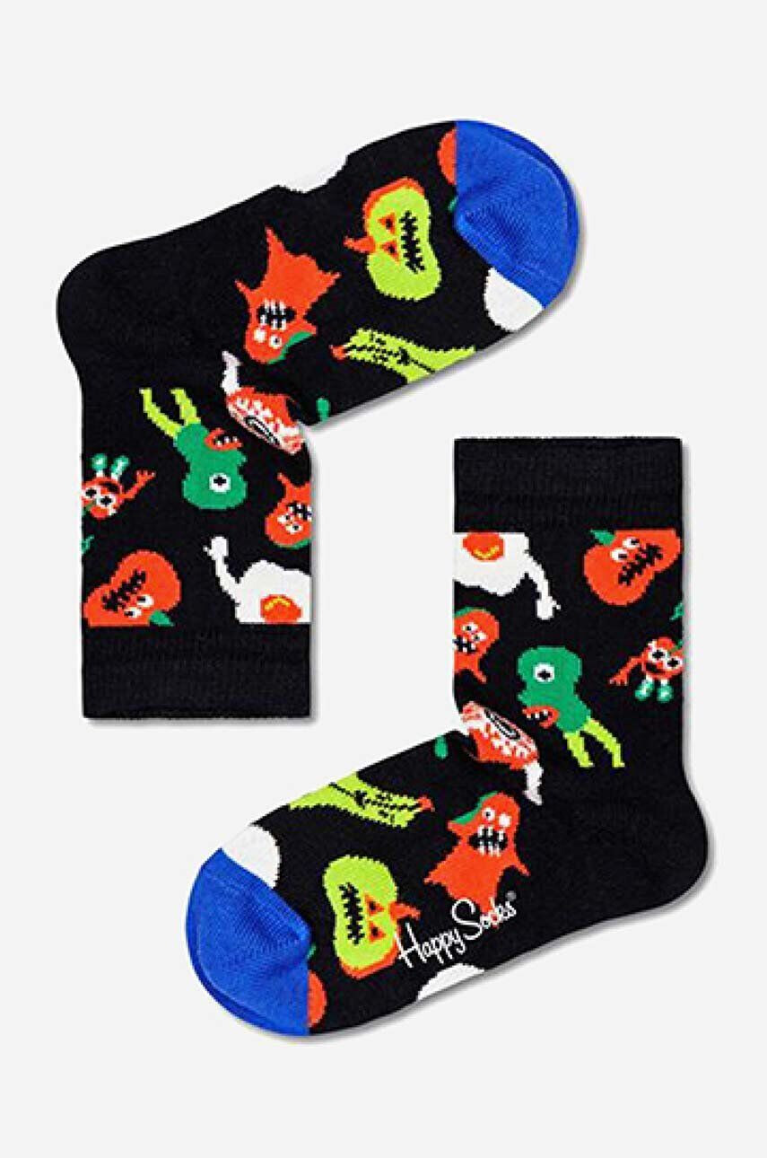 Happy Socks Παιδικές κάλτσες Halloween Monsters - Pepit.gr