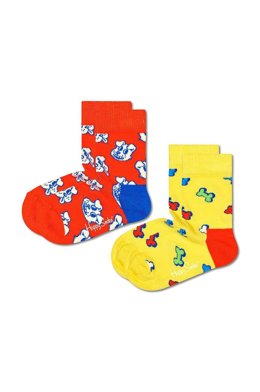 Happy Socks Παιδικές κάλτσες Kids Dog & Bone 2-pack - Pepit.gr