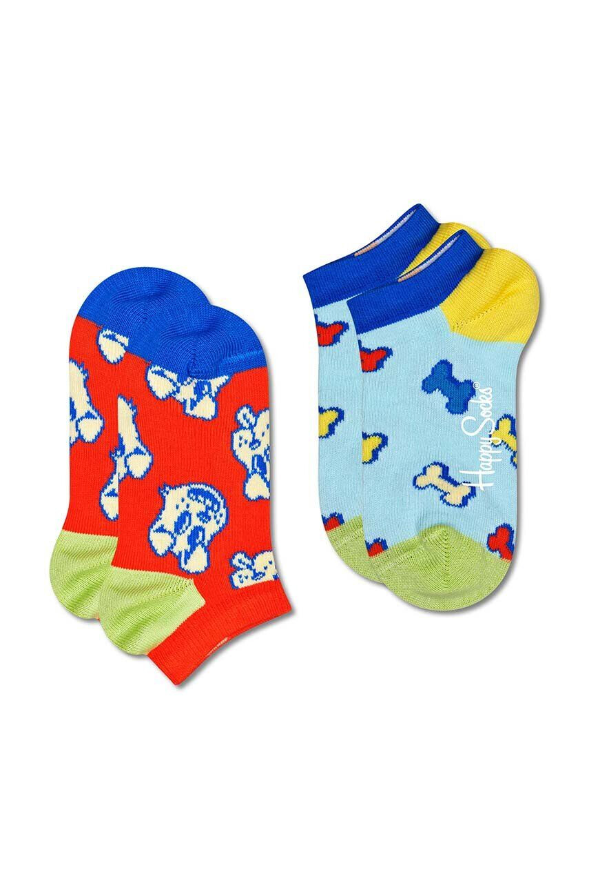 Happy Socks Παιδικές κάλτσες Kids Dog & Bone 2-pack - Pepit.gr