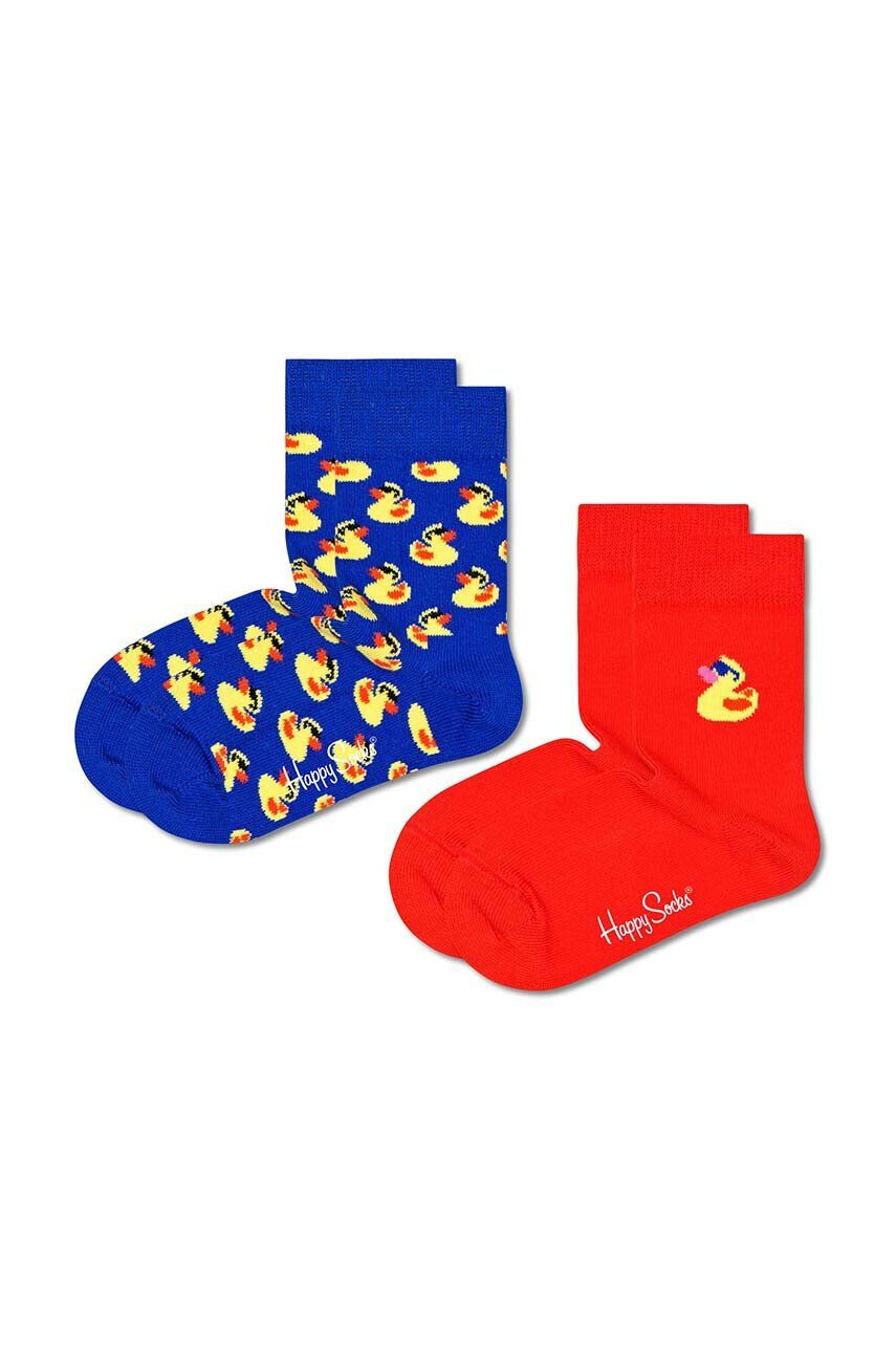 Happy Socks Παιδικές κάλτσες Kids Rubberduck 2-pack - Pepit.gr