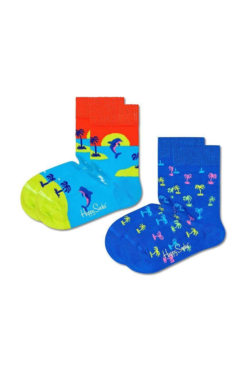 Happy Socks Παιδικές κάλτσες Kids Sunset 2-pack - Pepit.gr