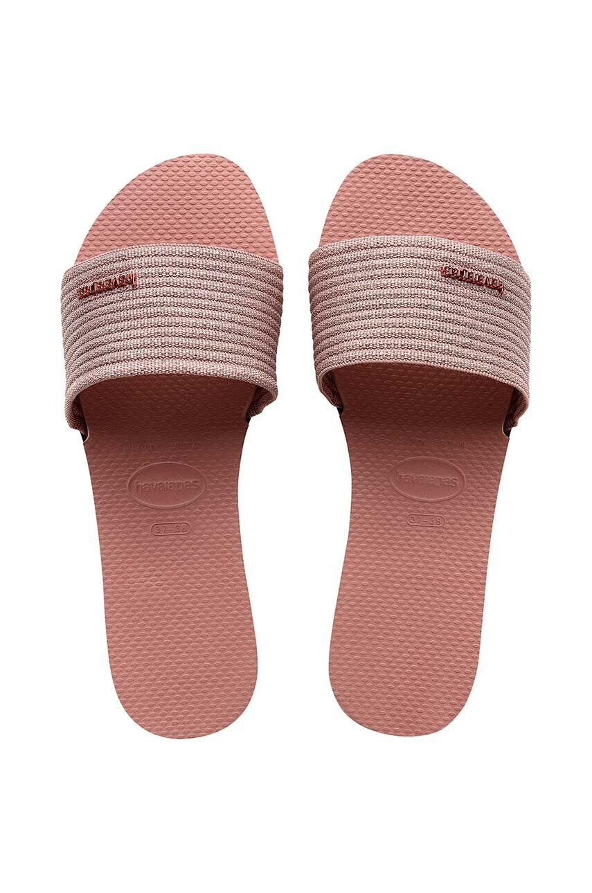 Havaianas Παντόφλες YOU MALTA METALLIC - Pepit.gr