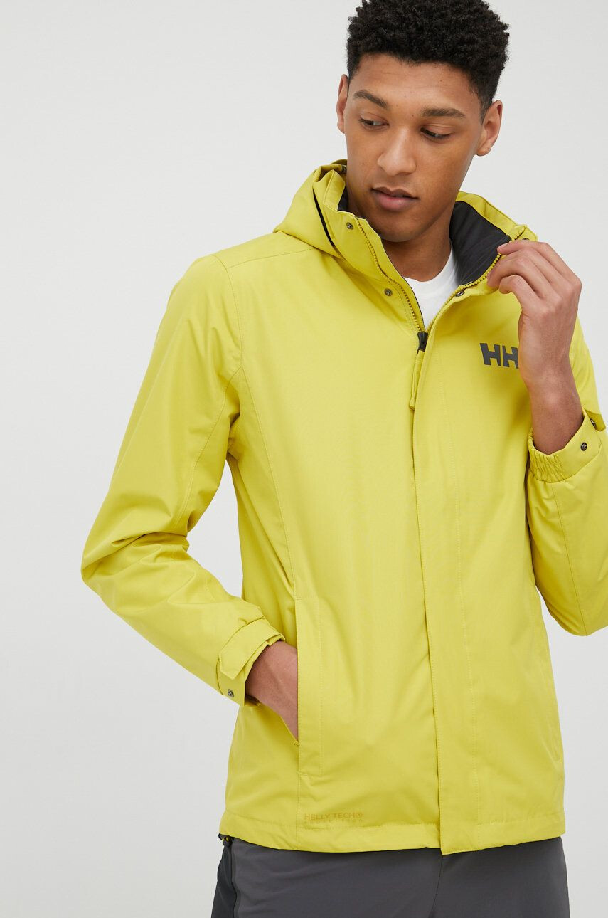 Helly Hansen Σακάκι εξωτερικού χώρου Dubliner χρώμα: πράσινο - Pepit.gr