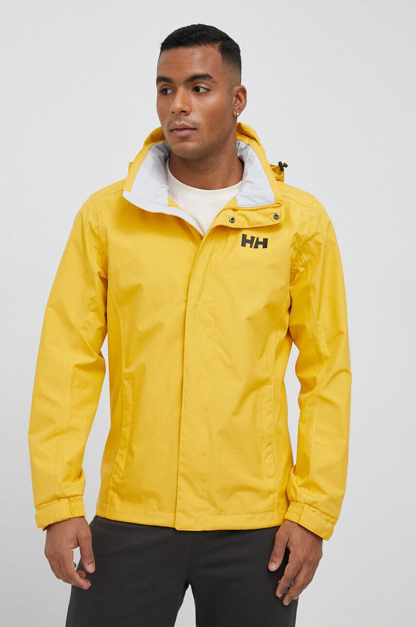 Helly Hansen Σακάκι εξωτερικού χώρου Dubliner χρώμα: κίτρινο - Pepit.gr