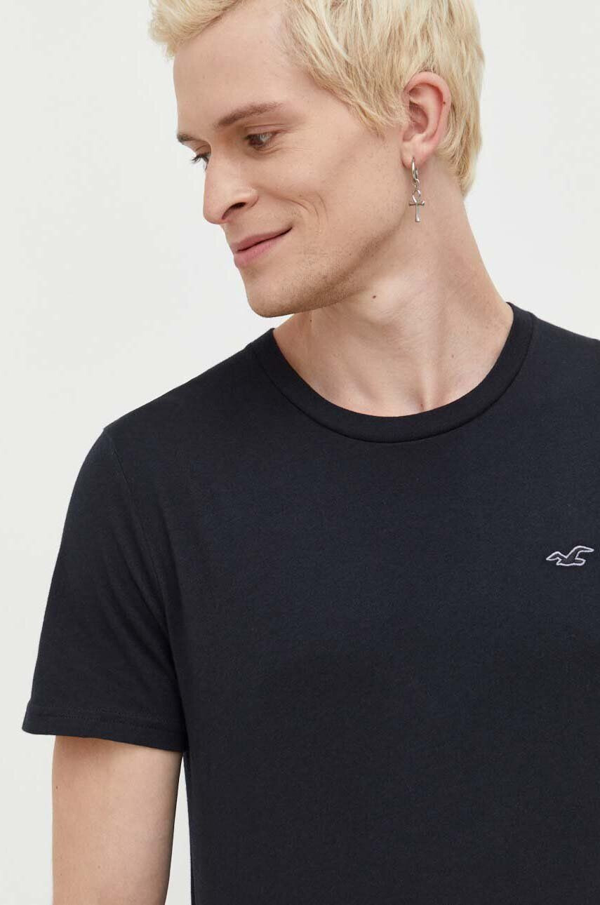 Hollister Co. Βαμβακερό μπλουζάκι - Pepit.gr