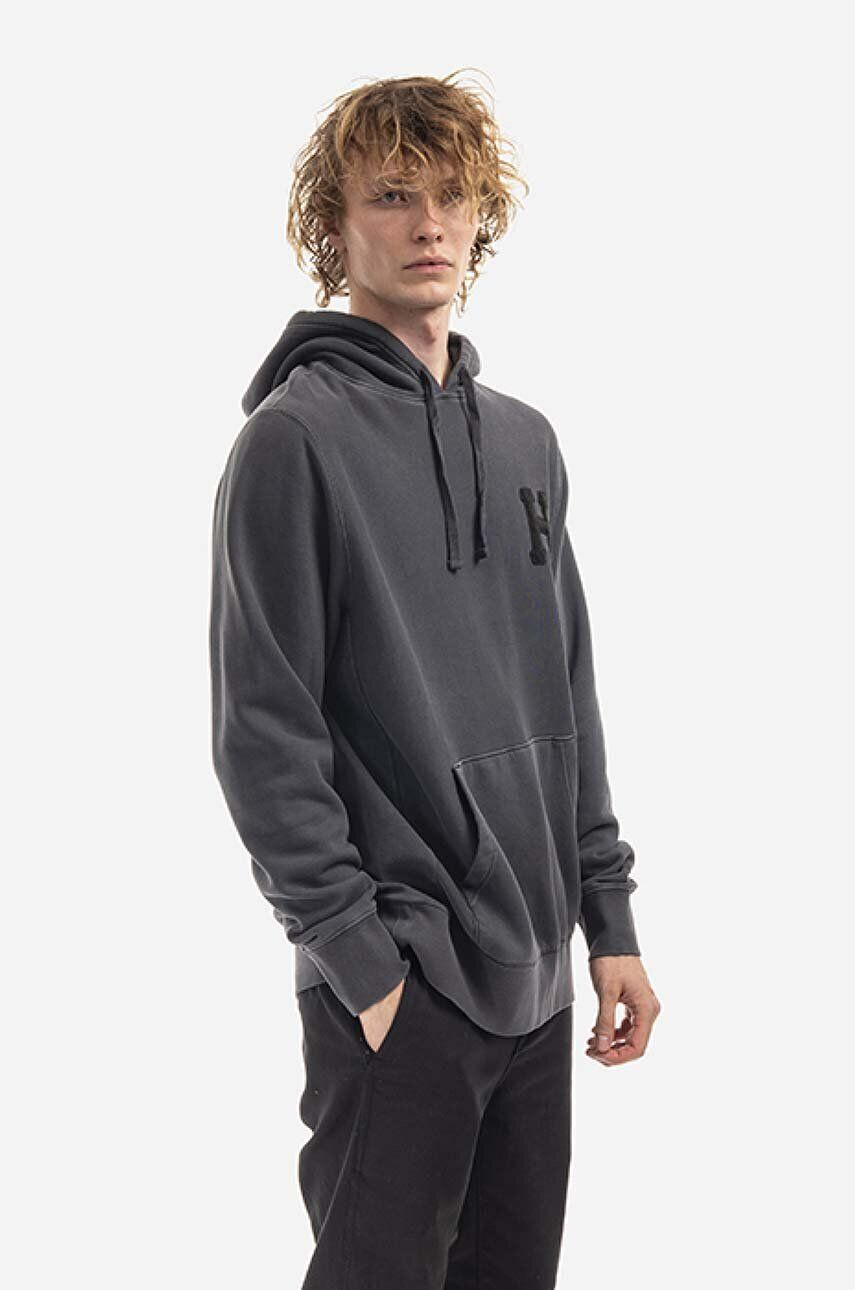 Huf Μπλούζα Monotone P/O Fleece - Pepit.gr