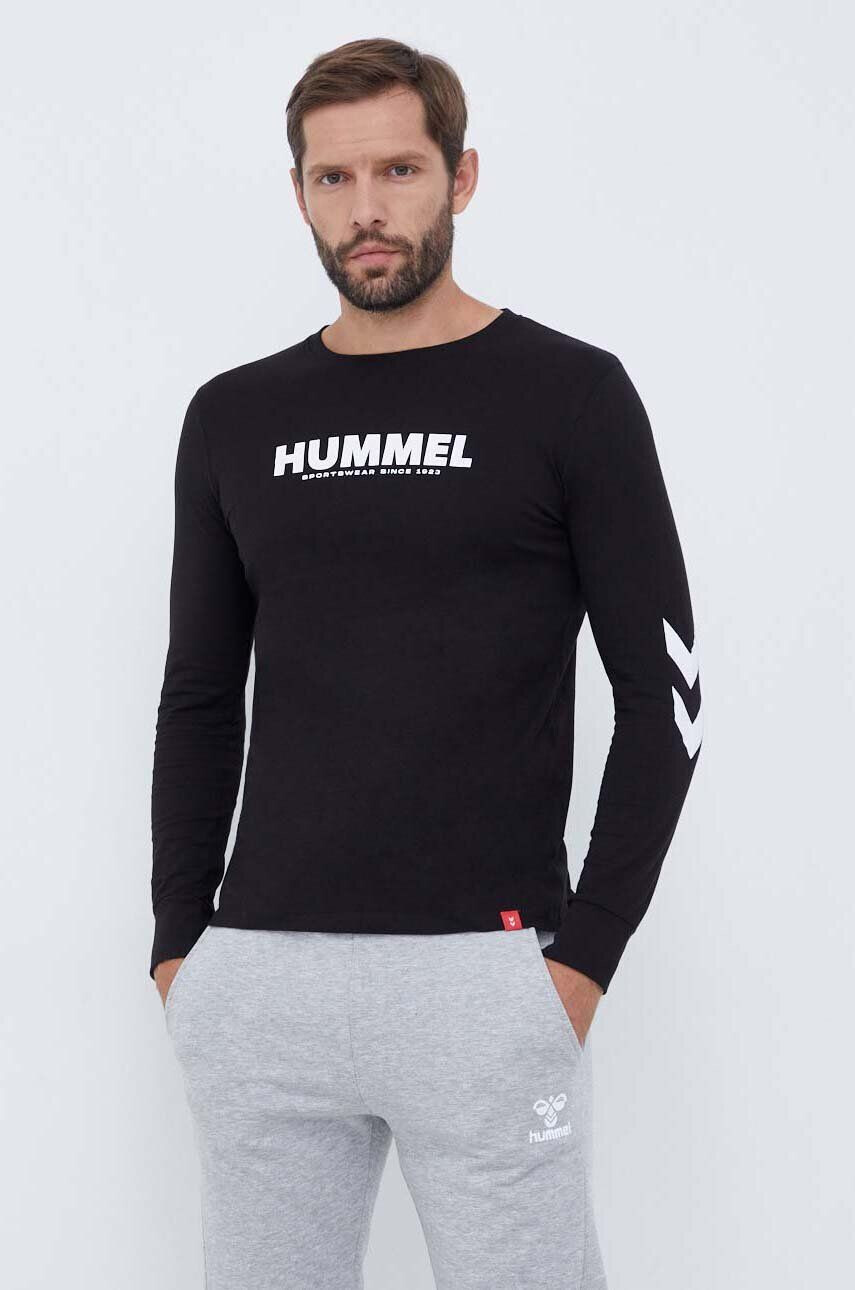 Hummel Βαμβακερή μπλούζα με μακριά μανίκια - Pepit.gr