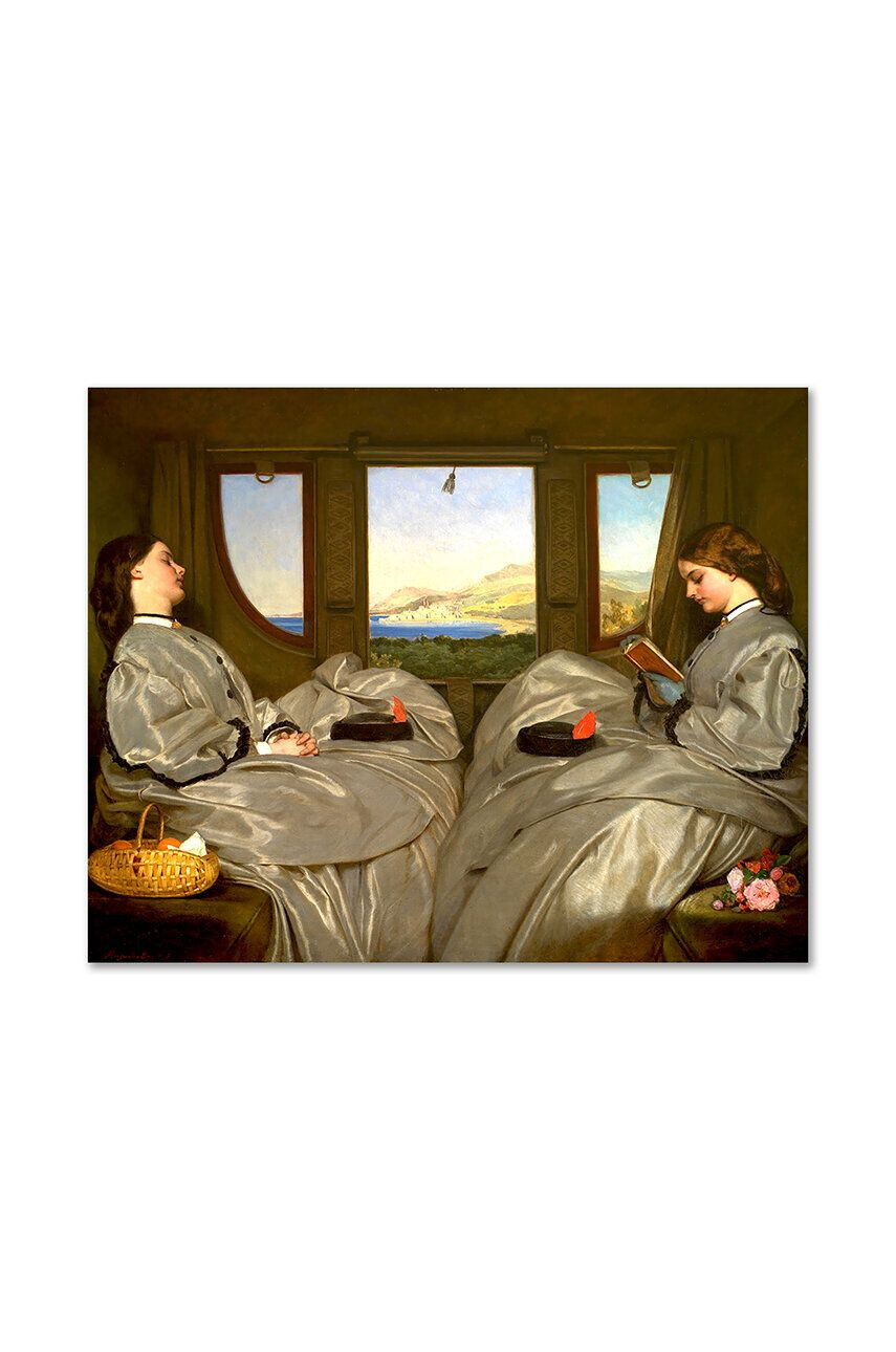 Inne Αναπαραγωγή Augustus Leopold Egg The Travelling Companions 50 x 40 cm - Pepit.gr