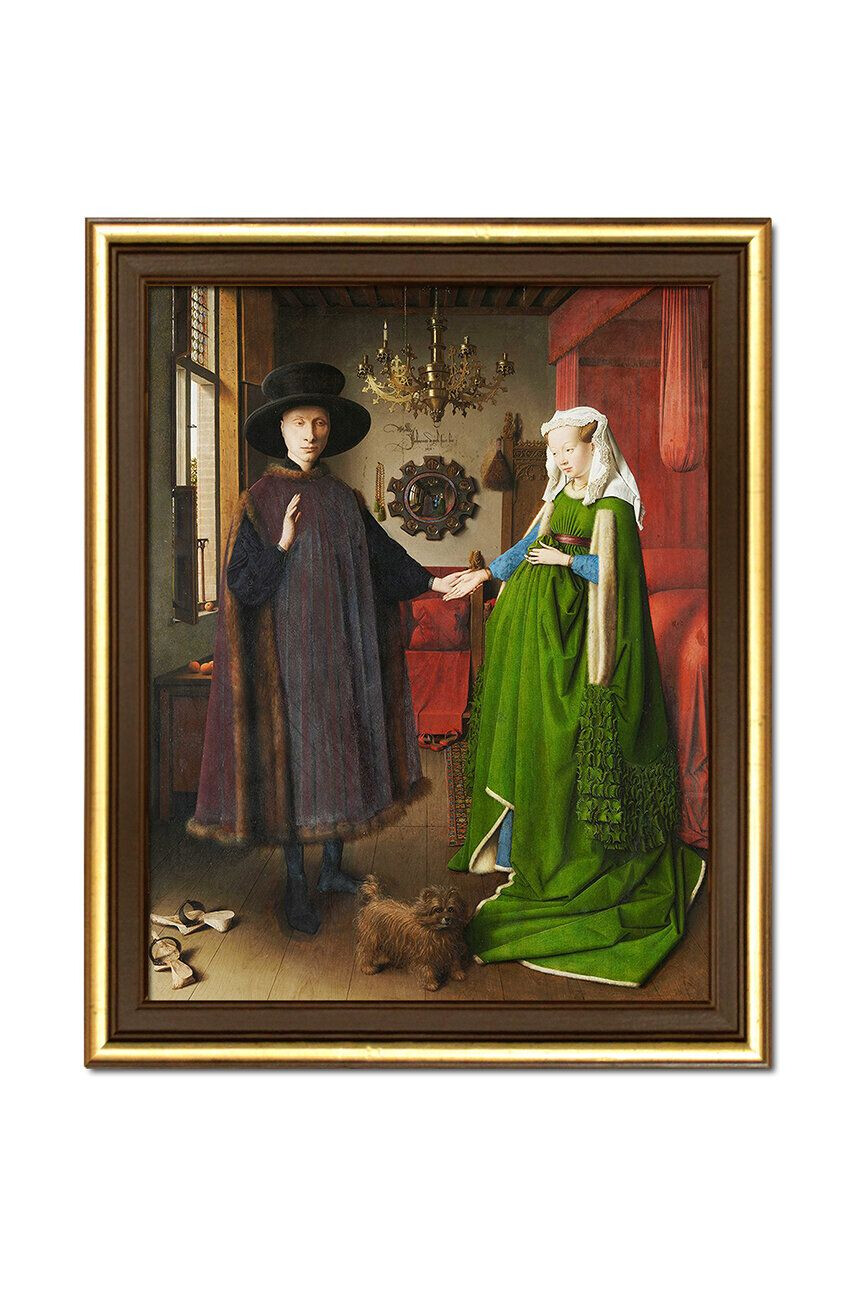 Inne Αναπαραγωγή Jan van Eyck Portret małżonkow Arnolfinich 24 x 29 cm - Pepit.gr