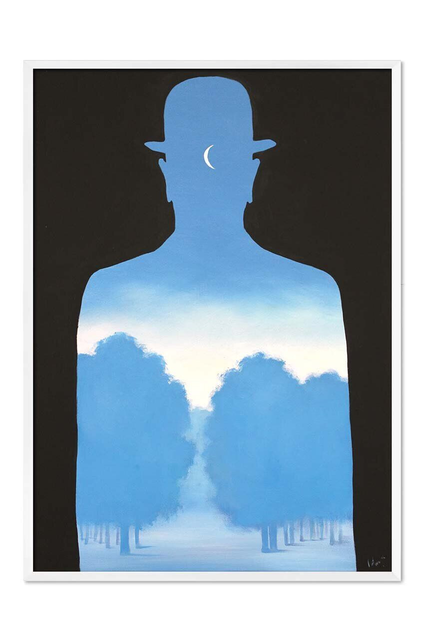 Inne Αναπαραγωγή ζωγραφισμένη σε λάδι Rene Magritte A freind of order - Pepit.gr