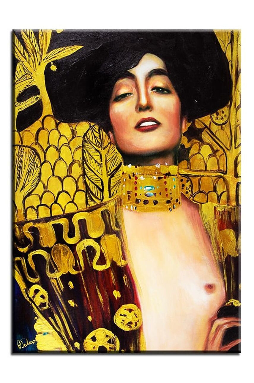 Inne Ελαιογραφία Gustav Klimt Judith I - Pepit.gr