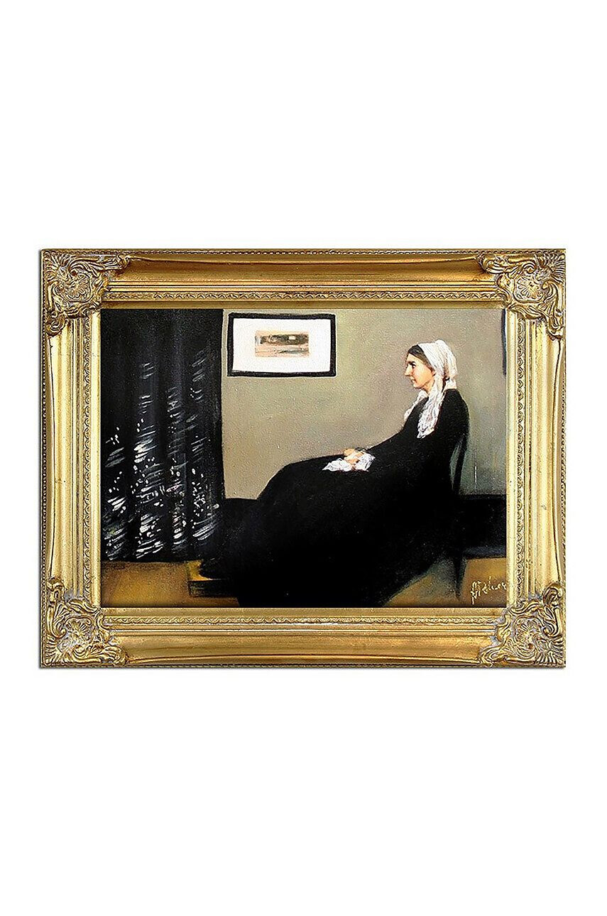 Inne Ελαιογραφία σε κορνίζα James McNeill Whistler Matka Whistlera 40 x 50 cm - Pepit.gr