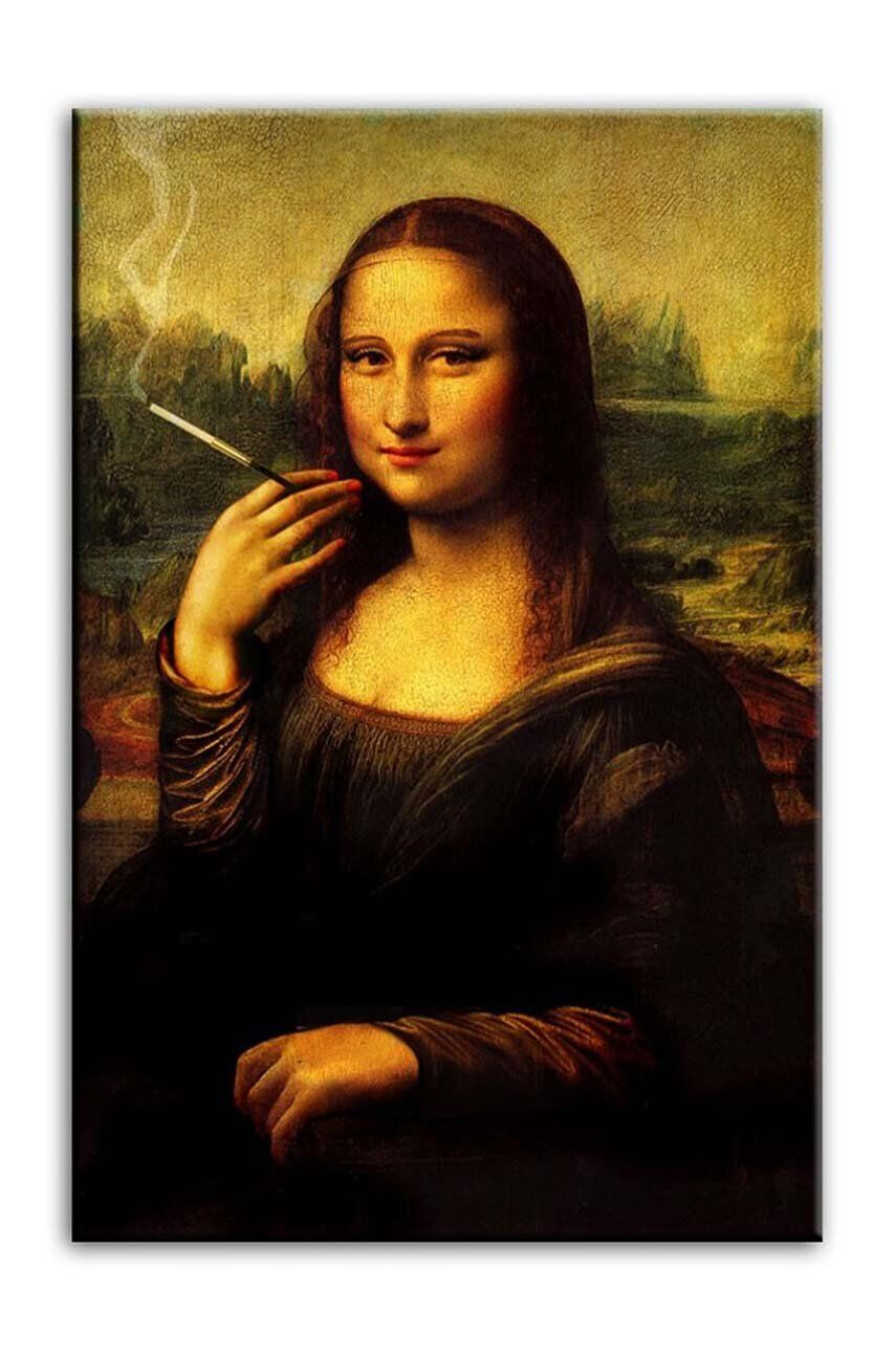 Inne Ερμηνεία ζωγραφισμένη με λάδι Leonardo Da Vinci Mona Lisa - Pepit.gr