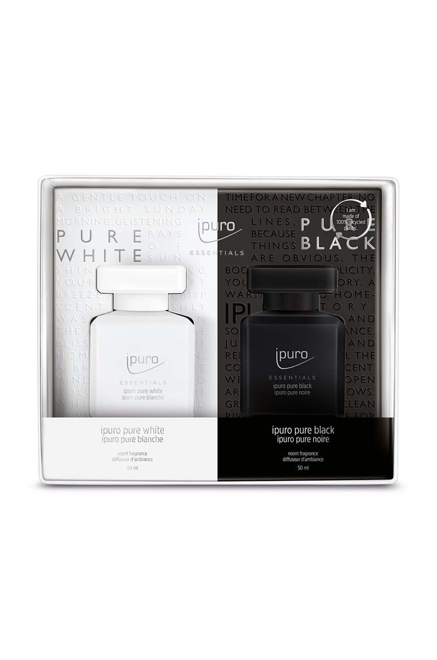 Ipuro Κιτ διάχυσης αρώματος Pure White/Pure Black 2x50 ml 2-pack - Pepit.gr