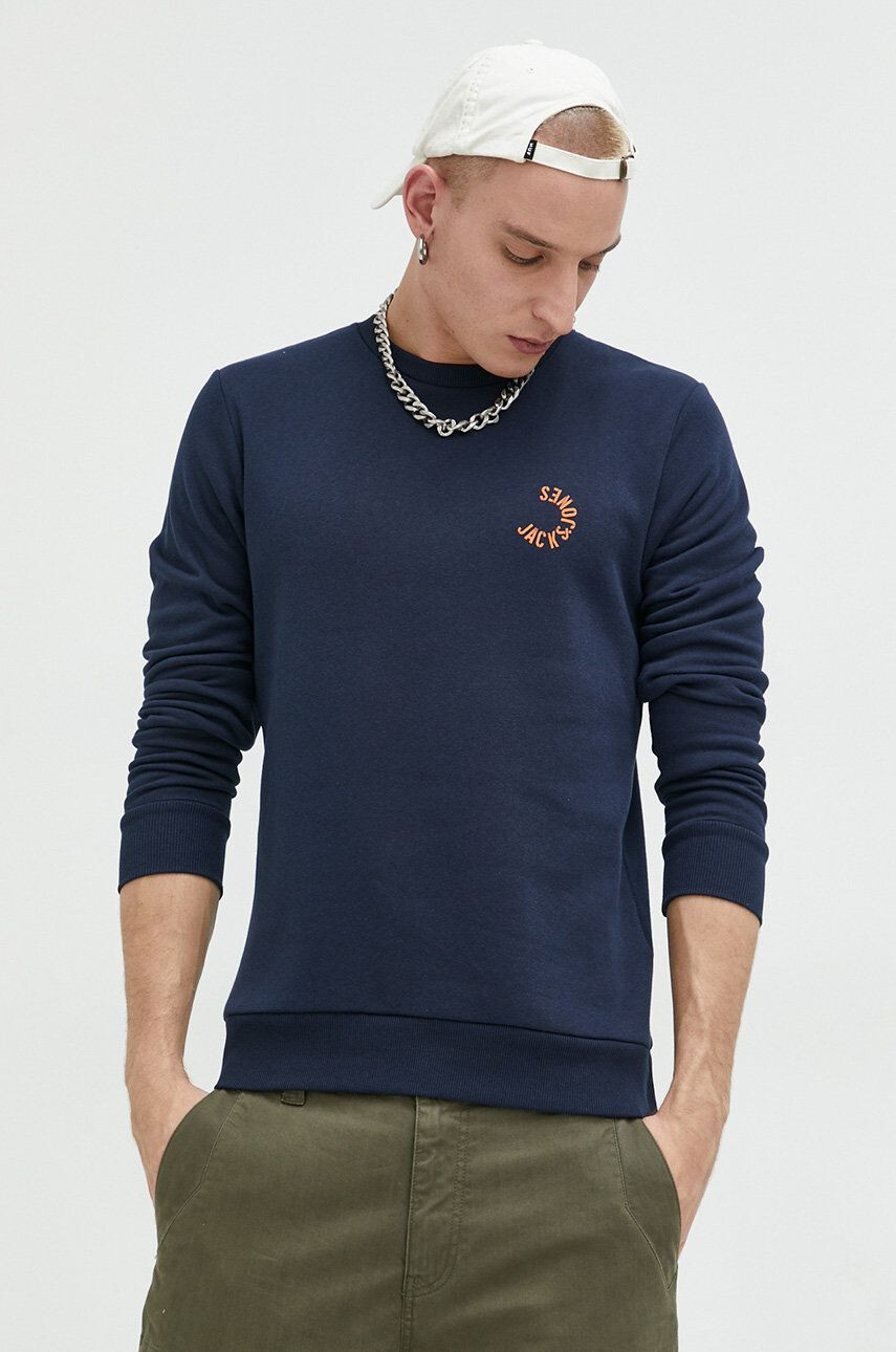 Jack & Jones Μπλούζα JCOBLUR PANEL SWEAT CREW NECK FST - Pepit.gr