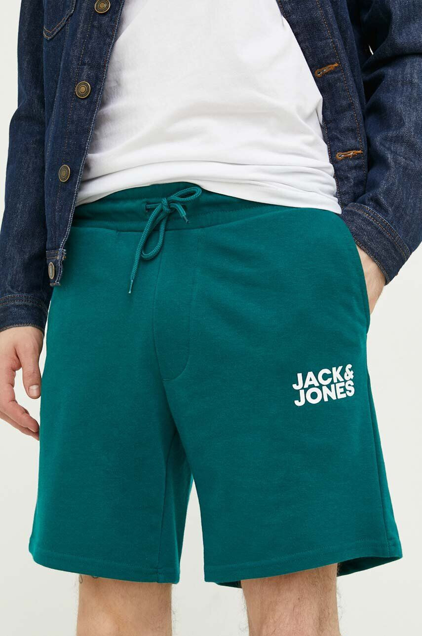 Jack & Jones Σορτς JPSTNEWSOFT χρώμα: πράσινο 12228920 - Pepit.gr