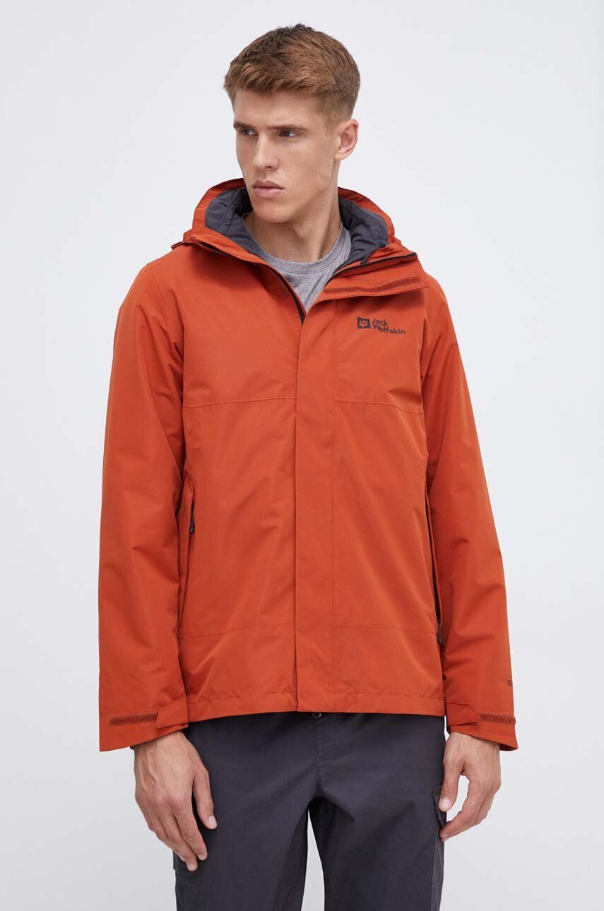 Jack Wolfskin Αθλητικό μπουφάν Luntal 3in1 - Pepit.gr