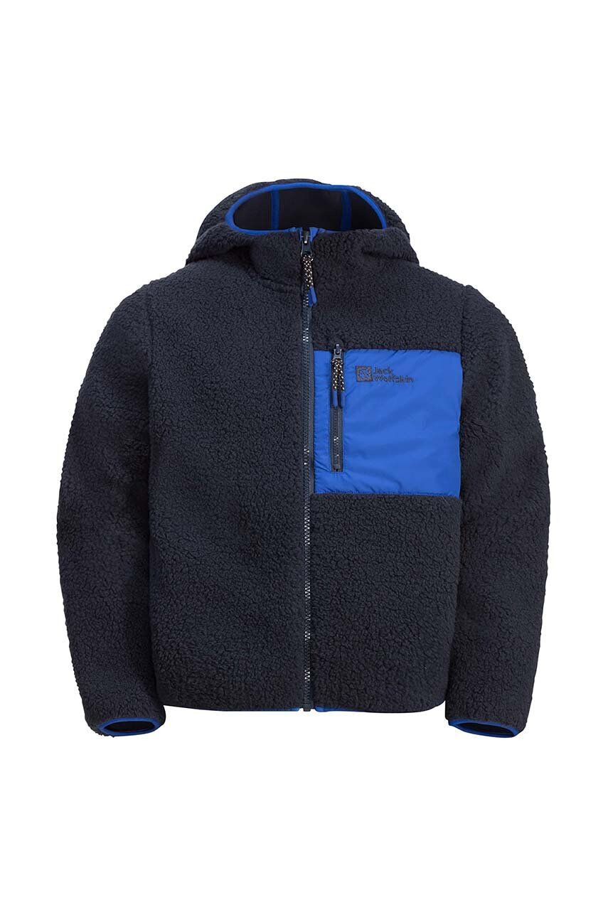 Jack Wolfskin Παιδική μπλούζα ICE CURL HOOD - Pepit.gr