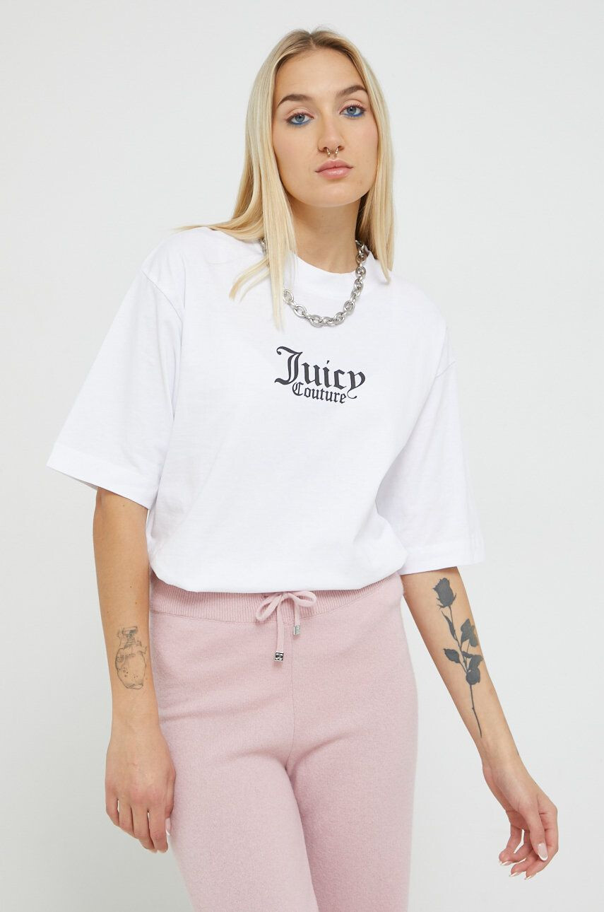 Juicy Couture Βαμβακερό μπλουζάκι - Pepit.gr