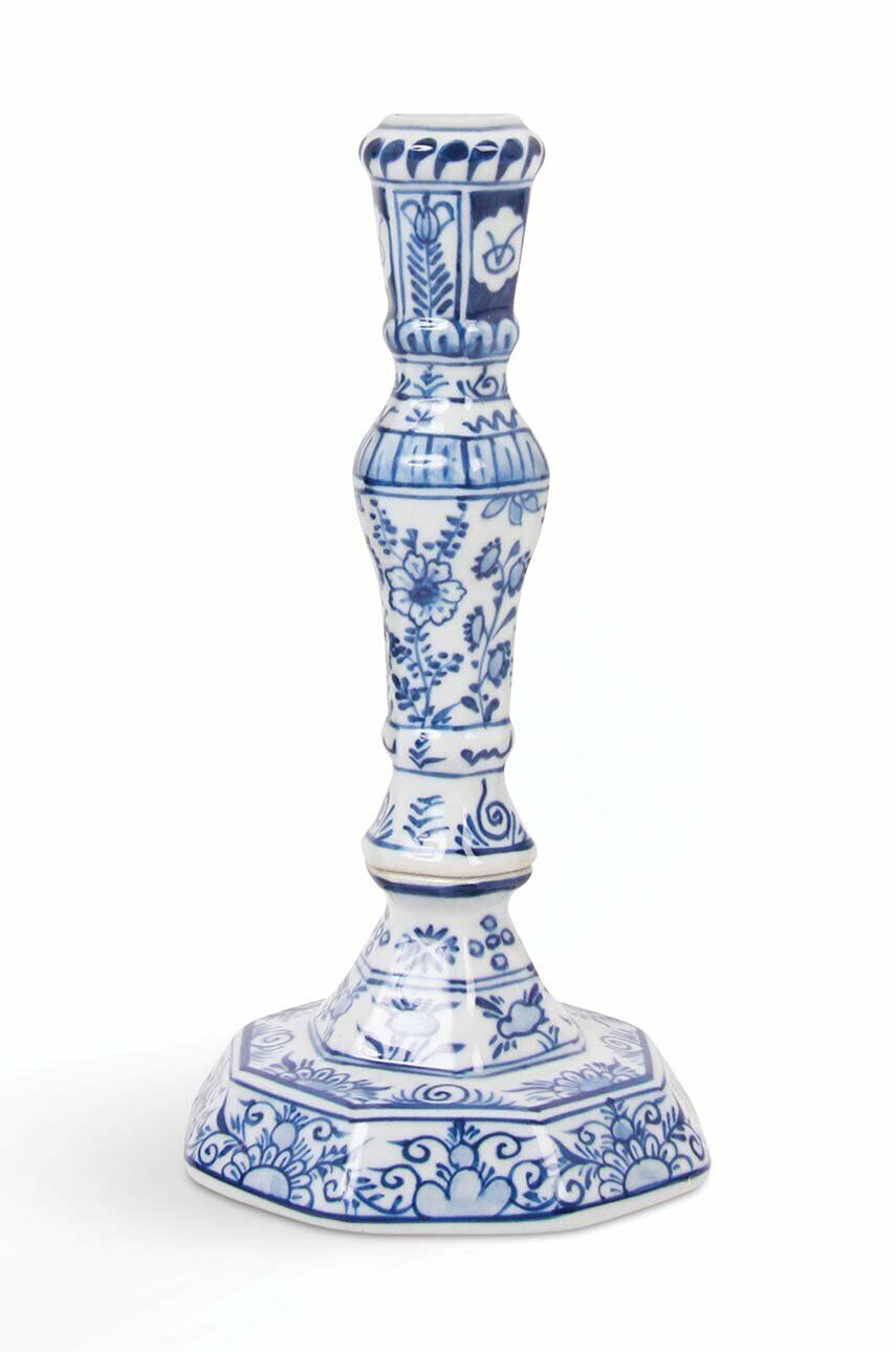 &k amsterdam Διακοσμητικό κηροπήγιο Delftware - Pepit.gr