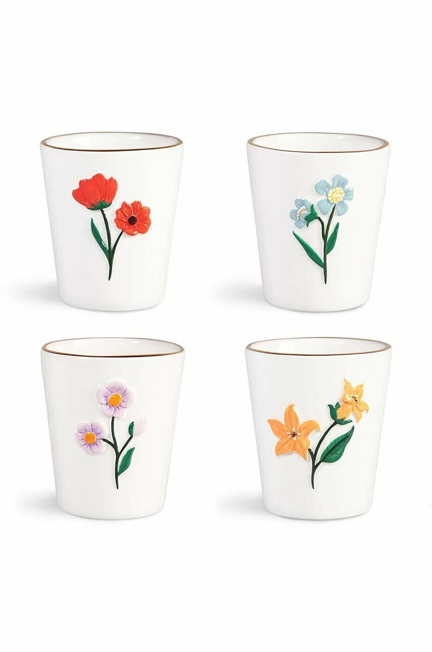 &k amsterdam Σετ φλιτζάνια Wildflower Set 4-pack - Pepit.gr