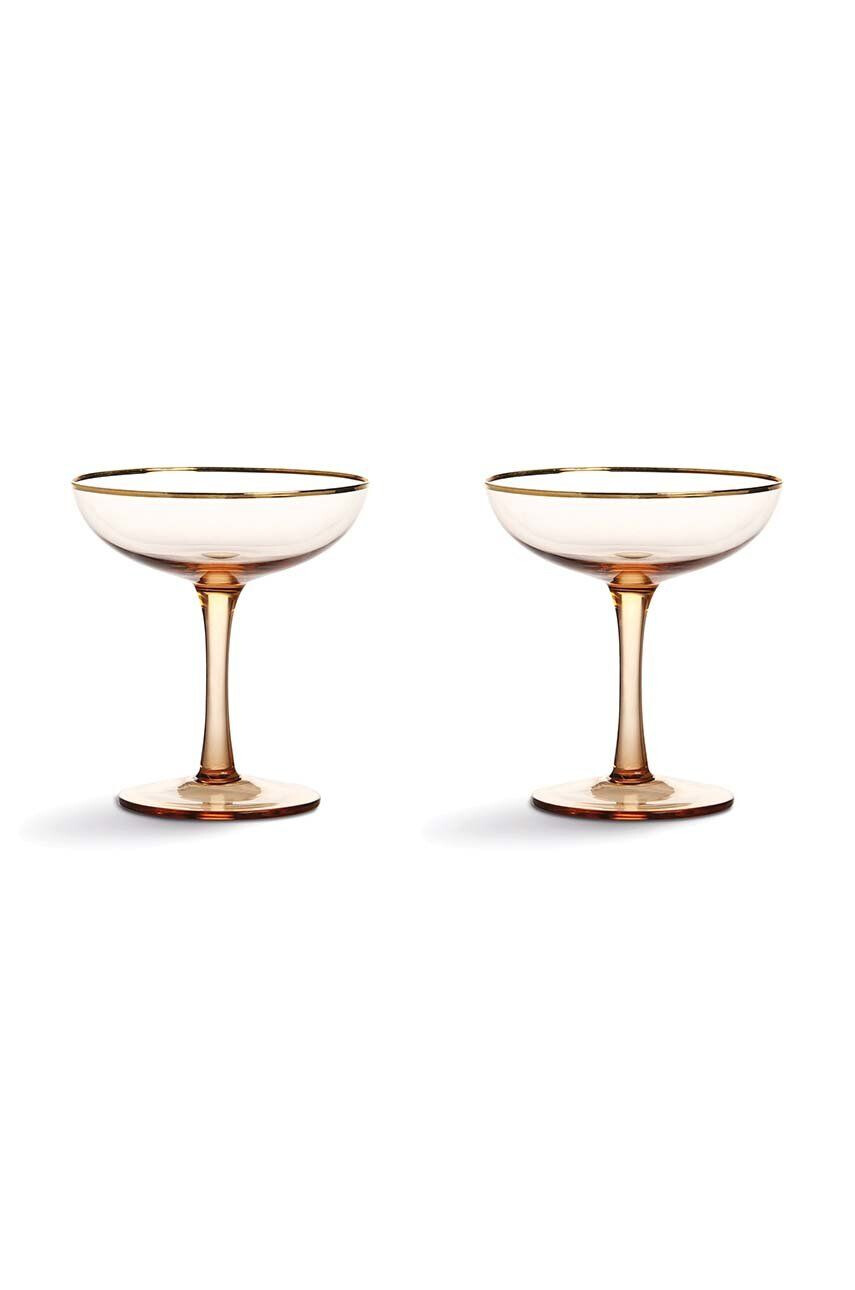 &k amsterdam σετ ποτηριών σαμπάνιας Coupe Champagne (2-pack) - Pepit.gr