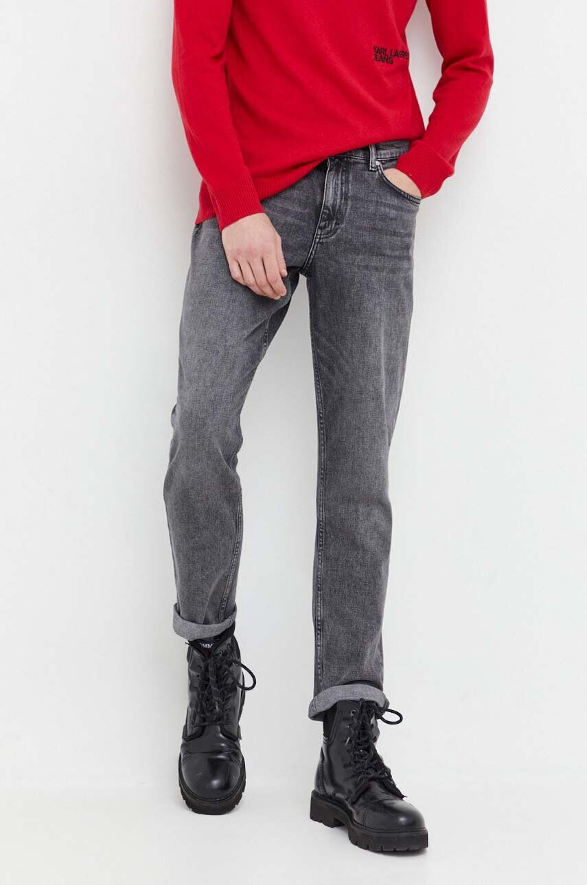 Karl Lagerfeld Jeans Τζιν παντελονι Monogram - Pepit.gr