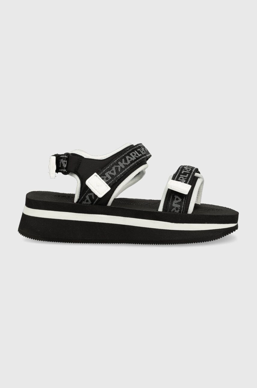 Karl Lagerfeld Σανδάλια Velocita Wedge Kc - Pepit.gr