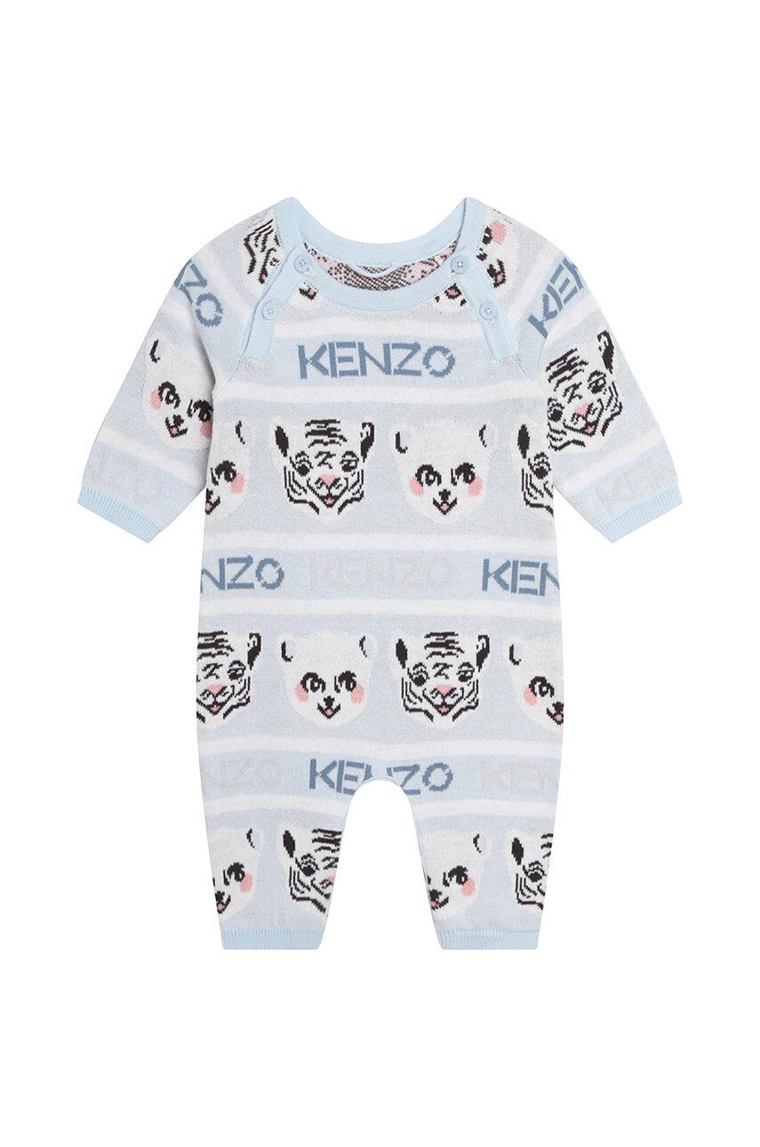 Kenzo kids Βρεφική βαμβακερή ρόμπα - Pepit.gr