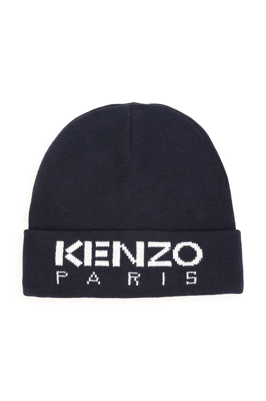 Kenzo kids Παιδικός σκούφος από μείγμα μαλλιού - Pepit.gr