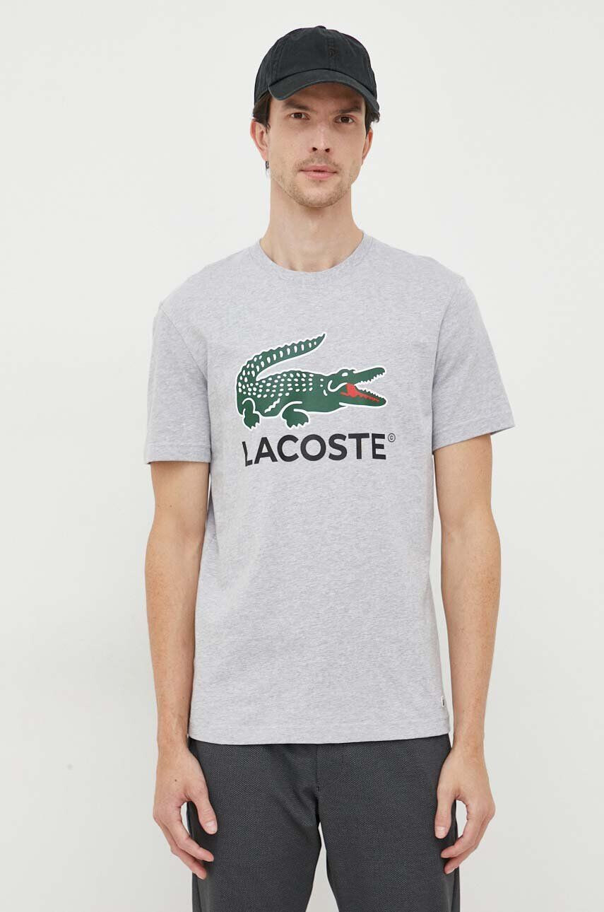 Lacoste Βαμβακερό μπλουζάκι - Pepit.gr