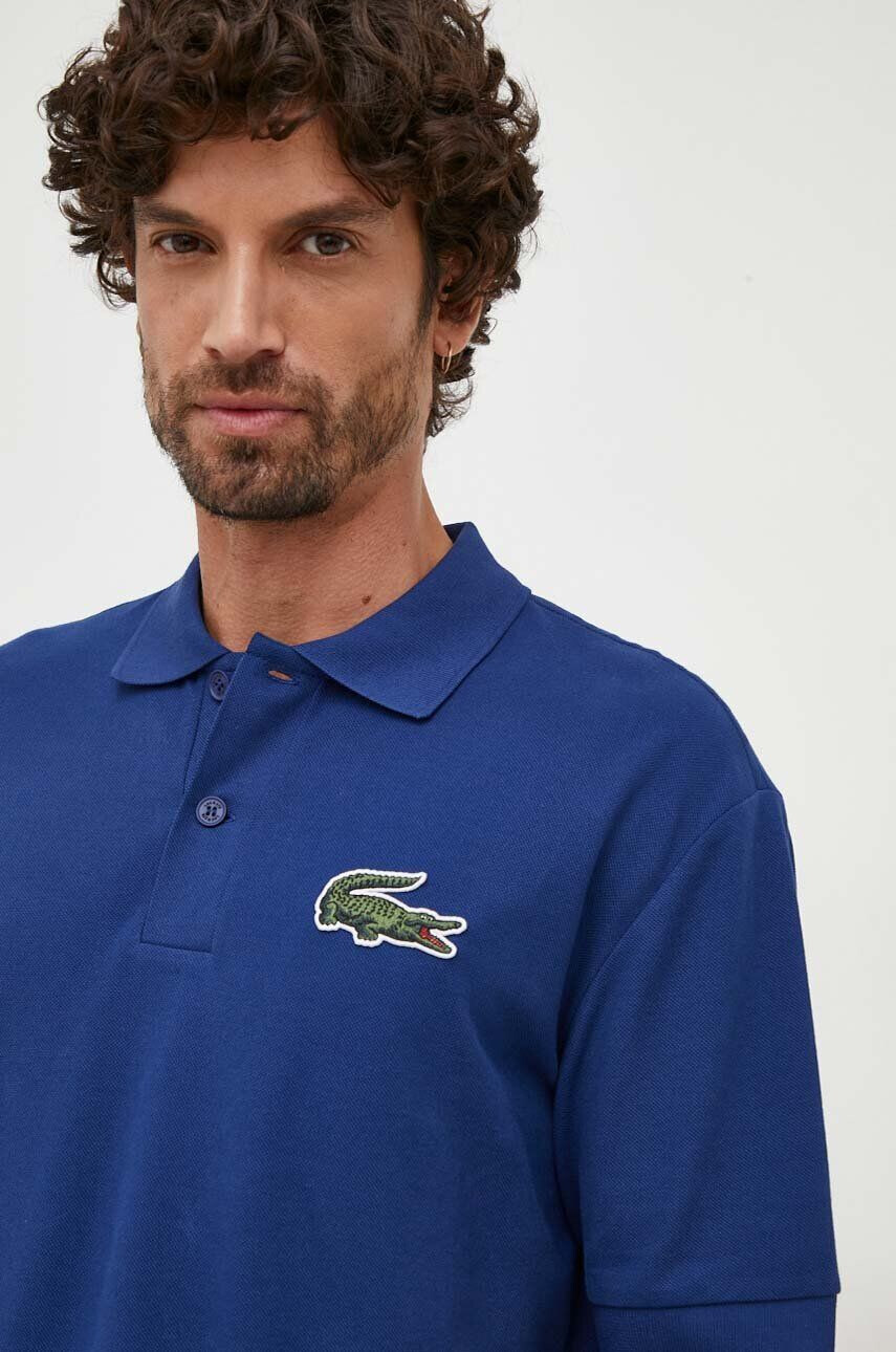 Lacoste Βαμβακερό μπλουζάκι πόλο - Pepit.gr